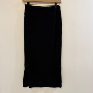 SPANX | black midi skirt